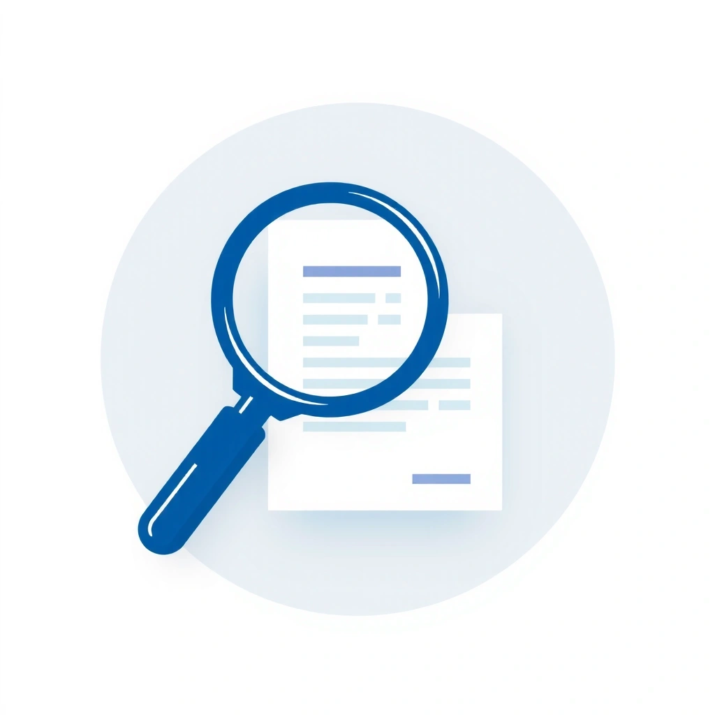 Ikona průhledného skla symbolizující transparentnost