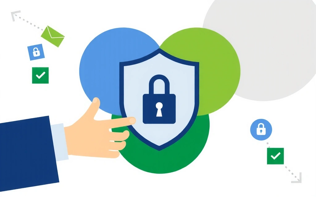 Ilustrace ochrany dat a soukromí